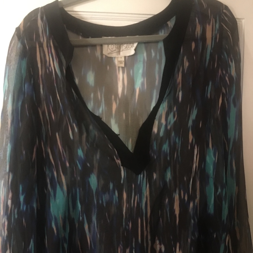 Rory Beca Blouse Sz Med